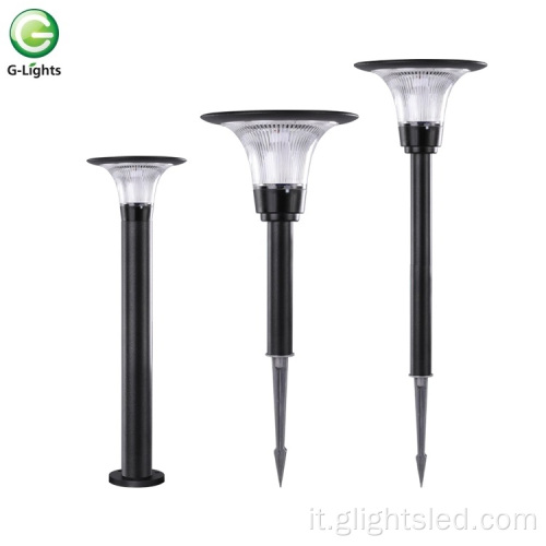 Lampada da giardino a led solare da esterno impermeabile ip65 3w decorativa